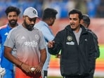 India's Rohit Sharma with head coach Gautam Gambhir India's Rohit Sharma with head coach Gautam Gambhir