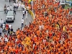 The Kanwar Yatra will begin with the advent of the Hindu holy month of Shravan. (FILE PHOTO)