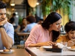 A cafe visit led to a discussion on parenting and public manners.