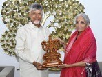 కేంద్రమంత్రి నిర్మలా సీతారామన్‌తో చంద్రబాబు