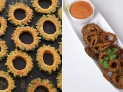 Chef Kunal Kapur turns karela into crispy chips. 