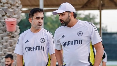 The relationship between Gautam Gambhir and Rohit Sharma has reached a breaking point. (Surjeet Yadav) The relationship between Gautam Gambhir and Rohit Sharma has reached a breaking point. (Surjeet Yadav)