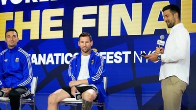 Novak Djokovic had an interesting question for Lionel Messi.