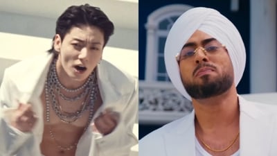 Fans point out similarities between BTS Jung Kook's music videos and Juss' Behgaya.