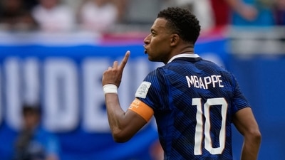 Kylian Mbappe is the leading goal-scorer in World Cup history. (AP) Kylian Mbappe is the leading goal-scorer in World Cup history. (AP)