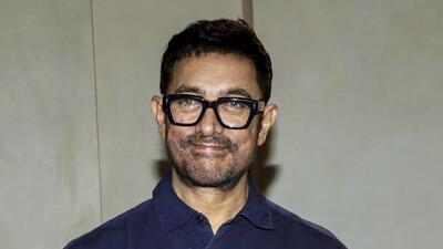 Mumbai: Bollywood actor Amir Khan poses for photographs after India Post honours Aamir Khan Productions with a commemorative cover after Lagaan's 25th anniversary, in Mumbai, Maharashtra, June 30, 2026. (PTI Photo)(PTI06_30_2026_000385B) (PTI) Mumbai: Bollywood actor Amir Khan poses for photographs after India Post honours Aamir Khan Productions with a commemorative cover after Lagaan's 25th anniversary, in Mumbai, Maharashtra, June 30, 2026. (PTI Photo)(PTI06_30_2026_000385B) (PTI)