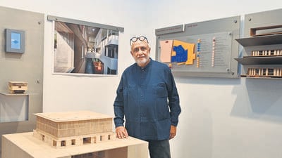 Mumbai, India. July 15, 2026 - Rahul Mehrotra, Indian architect, gave an interview to Hindustan Times in Mumbai, India. July 15, 2026 (Photo by Raju Shinde/HT Image) (Raju Shinde) Mumbai, India. July 15, 2026 - Rahul Mehrotra, Indian architect, gave an interview to Hindustan Times in Mumbai, India. July 15, 2026 (Photo by Raju Shinde/HT Image) (Raju Shinde)