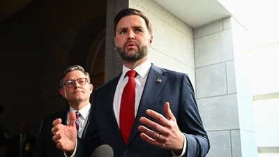 Agents of the US Secret Service safeguarding Vice President JD Vance are reportedly becoming frustrated due to unexpected travel requests. (Bloomberg) Agents of the US Secret Service safeguarding Vice President JD Vance are reportedly becoming frustrated due to unexpected travel requests. (Bloomberg)