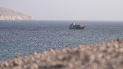Traffic through the Strait of Hormuz has once again slowed to a trickle. Traffic through the Strait of Hormuz has once again slowed to a trickle.