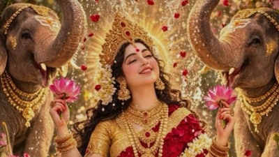 మహాలక్ష్మీ అనుగ్రహం కలగాలంటే ఈ ఒక్క పని చేస్తే సరిపోతుంది.. డబ్బు, సంతోషం ఇలా ఎన్నో లాభాలు! (pinterest) మహాలక్ష్మీ అనుగ్రహం కలగాలంటే ఈ ఒక్క పని చేస్తే సరిపోతుంది.. డబ్బు, సంతోషం ఇలా ఎన్నో లాభాలు! (pinterest)