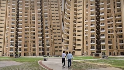 A Noida man highlighted the harsh cost of buying a compact 2BHK. (Instagram/rrrealtywithrishi) A Noida man highlighted the harsh cost of buying a compact 2BHK. (Instagram/rrrealtywithrishi)