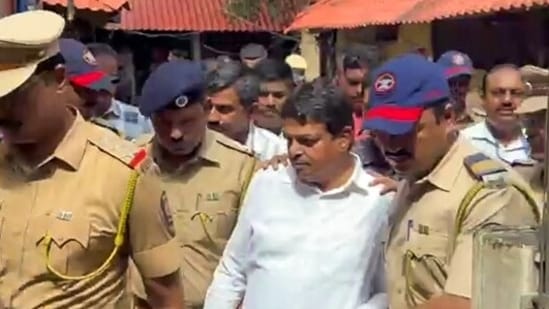 Shiv Sena corporator Ramesh Mhatre is accused of assaulting doctors and medical staff at a Kalyan Dombivli Municipal Corporation (KDMC)-run hospital, in Dombivli on Friday.