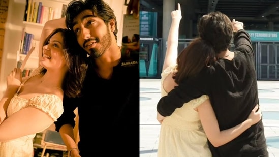Saiyaara celebrates first anniversary with Ahaan Panday and Aneet Padda at Wembley Stadium.