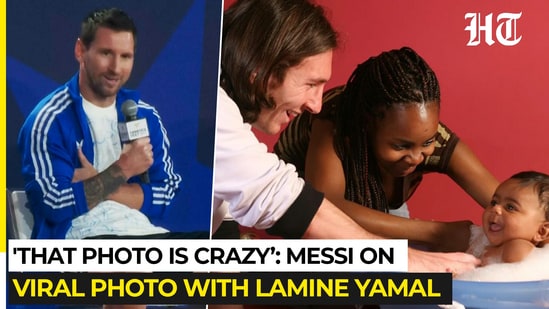Messi calls Lamine Yamal ‘amazing’ as they go from baby shot to…
