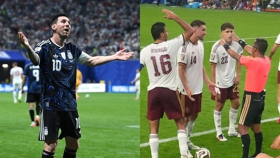 Andres Iniesta has a warning for Spain regarding Lionel Messi ahead of the World Cup final.