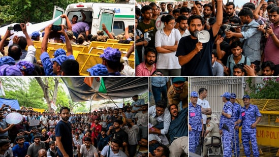 Sonam Wangchuk remains under close medical observation at Safdarjung Hospital as doctors urge his family to allow treatment. (PTI, ANI photos)