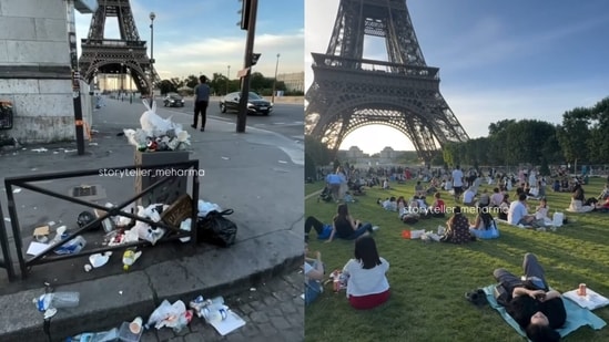 A woman revealed the less glamorous side of Paris after her disappointing Eiffel Tower visit went viral.