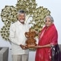 కేంద్రమంత్రి నిర్మలా సీతారామన్‌తో చంద్రబాబు