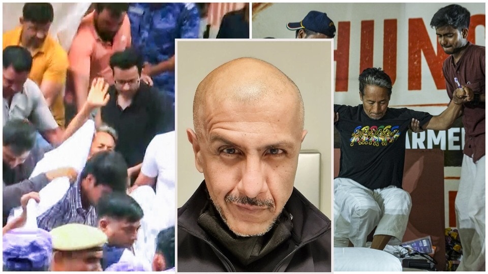 সোনম ওয়াংচুকের অনশন জোর করে ভাঙল দিল্লি পুলিশ, ক্ষোভ প্রকাশ বিশাল দাদলানির। 