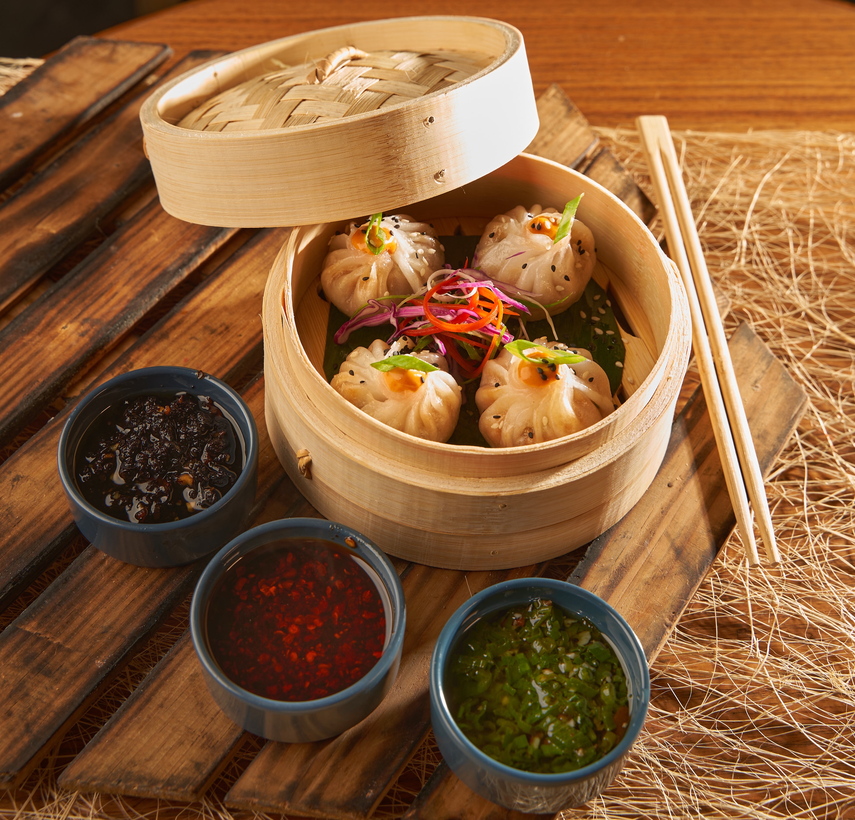 The place features  Pan-Asian, spanning Korean, Japanese, Thai and Chinese cuisines.
