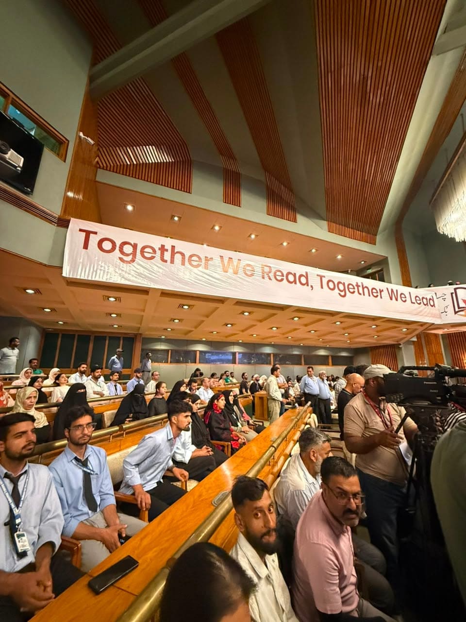 Opening ceremony of Chinar Book Festival at SKICC, Srinagar, Saturday 18 July. (Nayanika Sengupta) Opening ceremony of Chinar Book Festival at SKICC, Srinagar, Saturday 18 July. (Nayanika Sengupta)