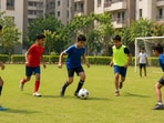 The Karnataka High Court has directed a Bengaluru apartment owners' association to reconsider its ban on children playing football in the society's playground, holding that blanket restrictions on physical games cannot be imposed through vague rules. (Photo for representational purposes only)