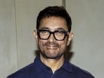 Mumbai: Bollywood actor Amir Khan poses for photographs after India Post honours Aamir Khan Productions with a commemorative cover after Lagaan's 25th anniversary, in Mumbai, Maharashtra, June 30, 2026. (PTI Photo)(PTI06_30_2026_000385B) (PTI)