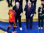 Did Spain's Rodri push Trump aside? Awkward World Cup moment goes viral. REUTERS/Brian Snyder