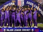 LAKR team with the MLC trophy. LAKR team with the MLC trophy.
