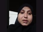 The woman, identified as Shabnam Begum, a resident of Pahadi Shareef, Hyderabad.
