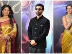 Sai Pallavi, Ranbir Kapoor and Rakul Preet Singh at Ramayana trailer launch. 