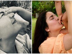 ছেলে বিহানের সঙ্গে ক্যাটরিনা। 