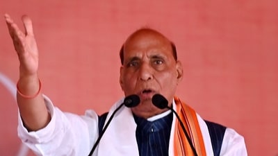 Minister of Defence Rajnath Singh (Hindustan Times) Minister of Defence Rajnath Singh (Hindustan Times)