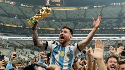 In Qatar, Lionel Messi had a more complete performance. (AP) In Qatar, Lionel Messi had a more complete performance. (AP)