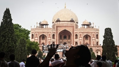 Gram it: On Sunday, Delhi recorded the warmest July night in five years, with maximum temperature being three degrees above normal. But that couldn't deter Delhiites from stepping out to visit the Humayun's Tomb. The city's weather, this week, is however expected to get better and the met department's forecast for today mentions generally cloudy sky with moderate rain. (Photo: Arvind Yadav/HT) Gram it: On Sunday, Delhi recorded the warmest July night in five years, with maximum temperature being three degrees above normal. But that couldn't deter Delhiites from stepping out to visit the Humayun's Tomb. The city's weather, this week, is however expected to get better and the met department's forecast for today mentions generally cloudy sky with moderate rain. (Photo: Arvind Yadav/HT)