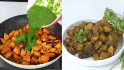 Kunal Kapur's dhaniya wale aloo recipe is a vegetarian comfort dish. Kunal Kapur's dhaniya wale aloo recipe is a vegetarian comfort dish.