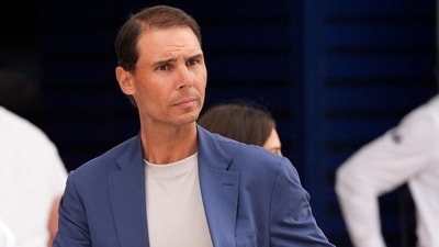 Rafael Nadal backed Spain ahead of the World Cup final. (Pool via Reuters)