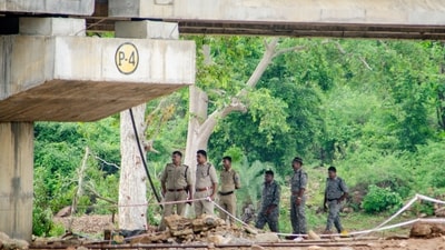 Protesters alleged that Bhatnagar and others were detained during the police action, a claim denied by the administration. (File Photo/PTI) Protesters alleged that Bhatnagar and others were detained during the police action, a claim denied by the administration. (File Photo/PTI)