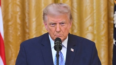 Trump Accounts give eligible US newborns $1,000 to invest in ETFs. (Saul Loeb/Pool via AP, File) (Saul Loeb/Pool AFP via AP) Trump Accounts give eligible US newborns $1,000 to invest in ETFs. (Saul Loeb/Pool via AP, File) (Saul Loeb/Pool AFP via AP)