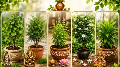 ఇంట్లో ఈ 5 మొక్కలు నాటితే చాలు.. లక్ష్మీకటాక్షంతో పాటు వాస్తు దోషాలు కూడా దూరం!