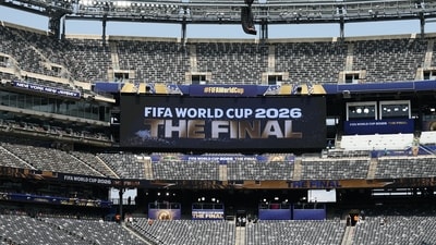 The World Cup 2026 closing ceremony will begin at 1:30pm ET on Sunday. (REUTERS)