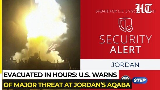 Tensions in the Middle East have escalated after the U.S. Embassy in Jordan issued a security alert citing a "specific and credible threat" involving Aqaba Airport and the city's seaport.