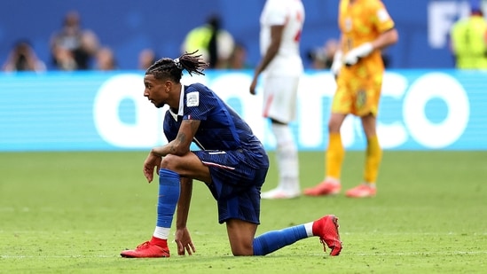 Michael Olise provided two assists against England to break the World Cup record.