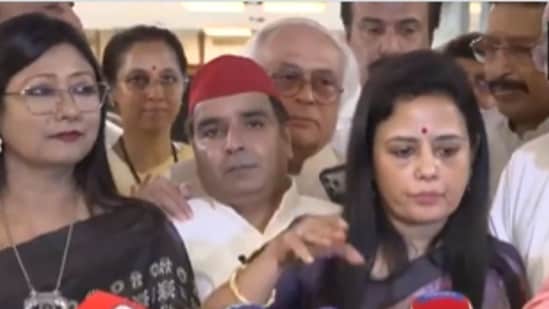 All Opposition parties staged a walkout from the All-Party meeting for a few minutes.(X/ANI)