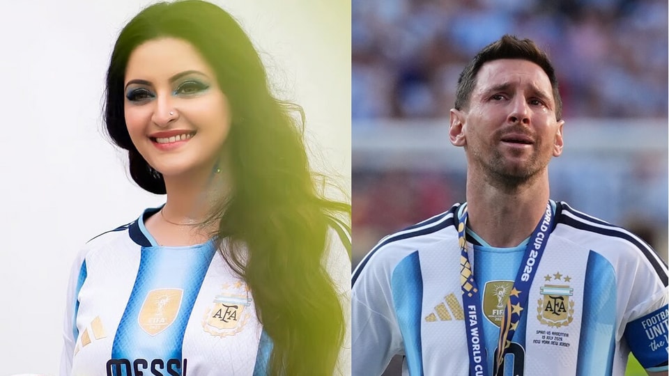 মেসিদের হার আটকে দিল পরিমনীর ৬ নম্বর বিয়ে! আর্জেন্টিনার হারের পর কী বললেন নায়িকা