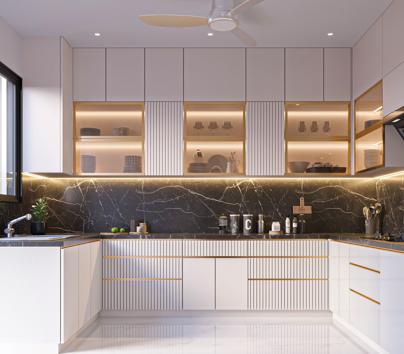 The right storage design maximises your space and silences daily visual noise. (Shreem Interior Design) The right storage design maximises your space and silences daily visual noise. (Shreem Interior Design)