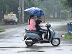 6 mm of rain recorded; mercury expected to fall by 6°C. (HT PHOTO)