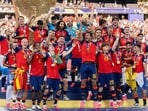 A Spanish national team is one that can dominate the ball, create multiple scoring opportunities, defend competently in the opposition’s half, and recover quickly after losing the ball. (Getty Images via AFP)