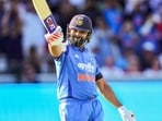 Rohit Sharma slammed one of his finest ODI centuries at Lord's Rohit Sharma slammed one of his finest ODI centuries at Lord's