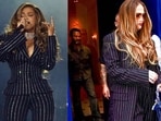 Pinstripes are being worn by celebs globally, and styled uniquely.